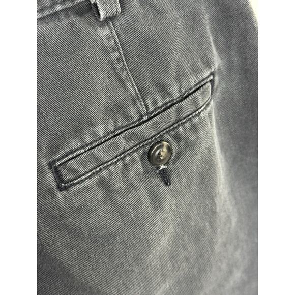 Vintage DOCKERS Pleated Denim Women’s Highwaist Shorts - Black - Size”6” (24-25) - Picture 3 of 5